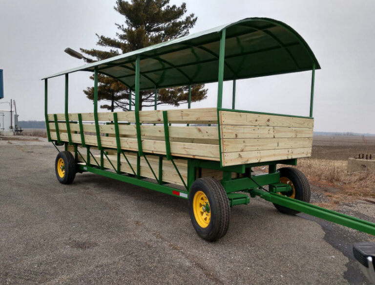 Boyle Built Wagons People mover wagons custom built for tractor pulling